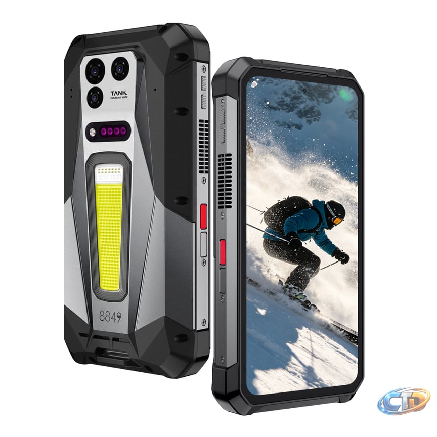 TANK 5 Rugged Phone - World’s First 2K Projector, 9400e Chip, 3K Display,  17600mAh Battery & eSIM