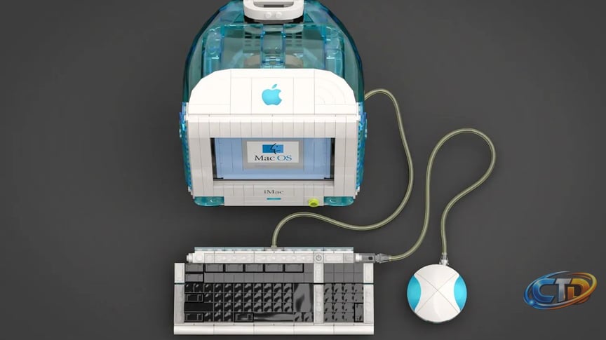 Exciting Lego Concept for the Original iMac G3 Emerges