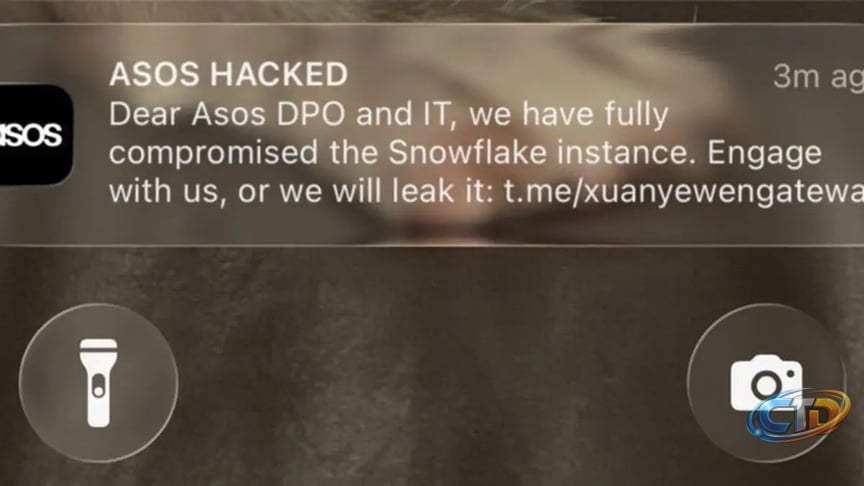 ASOS App Sends Hacked Push Notifications To Users