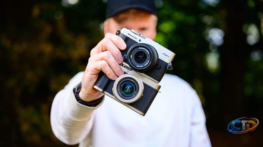 OM System PEN vs Panasonic Lumix L10: I compared these two classy Micro  Four Thirds cameras — and I was surprised by which model became my favorite  | TechRadar