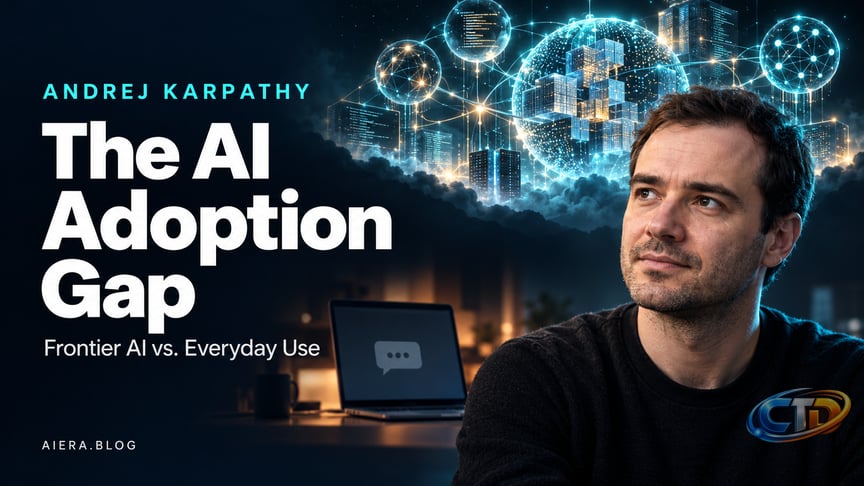 The AI Adoption Gap: Karpathy's 5,000 vs 6 Billion