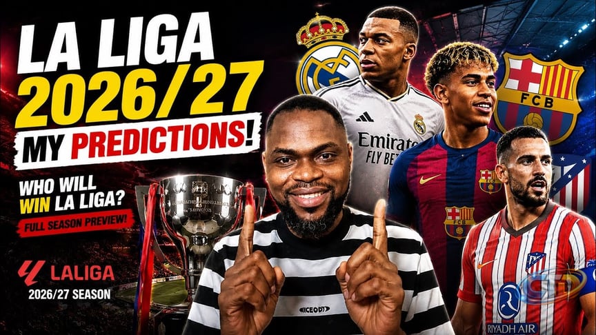 🚨 MY LA LIGA 2026/27 PREDICTIONS! Real Madrid, Barcelona & Atlético Madrid  TITLE RACE