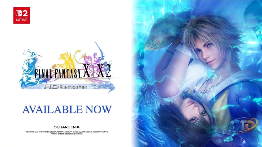 Final Fantasy 10 / 10-2 HD Remaster Nintendo Switch 2 launch trailer