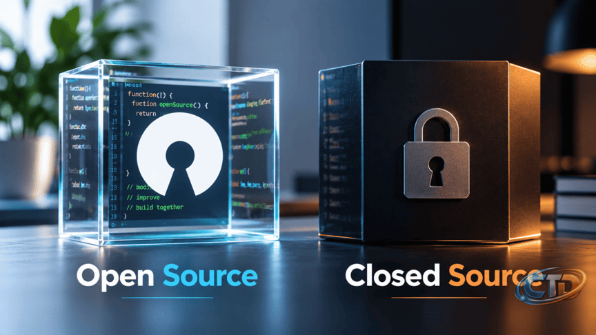 Open Source vs. Closed Source Software: What's the Difference?