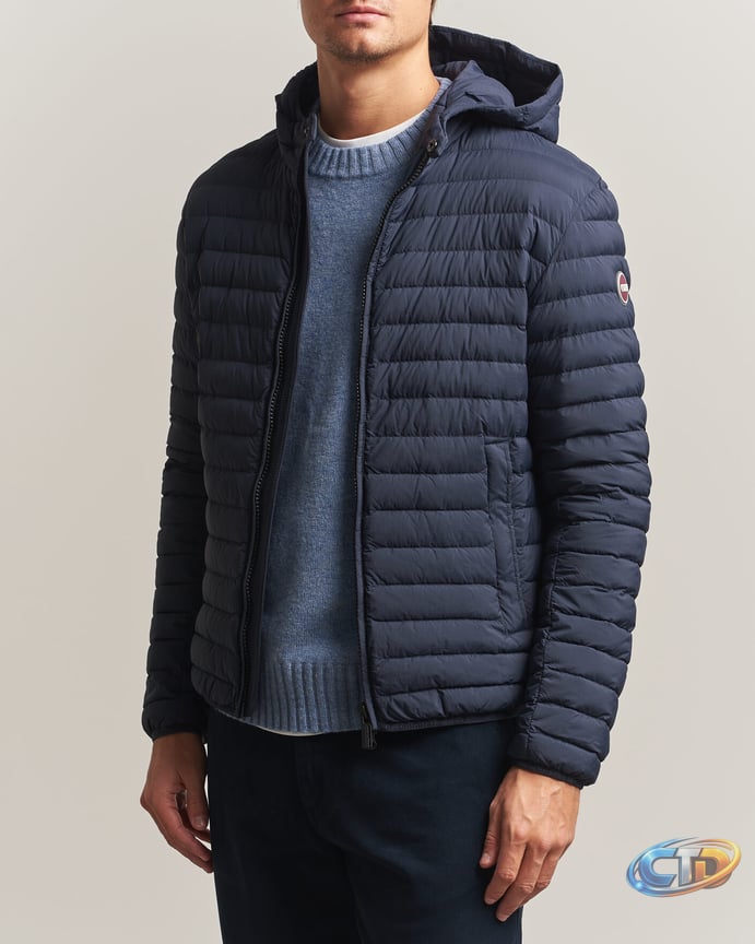 Colmar Lightweight Down Jacket Navy at CareOfCarl.com