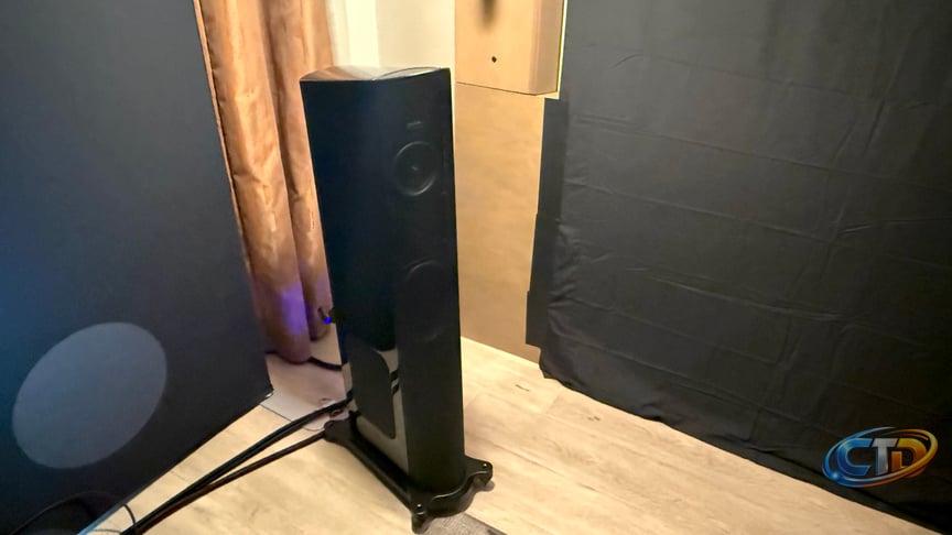 The Goldenear T44 Speakers or the way get the best of both solid state and  tube | TechRadar