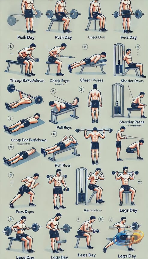 I've asked ChatGPT to illustrate my workout plan. Thanks...I guess : r/ ChatGPT