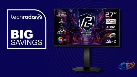 Affordable ASRock 27-inch OLED Monitor Offers High-Quality Color for Creators