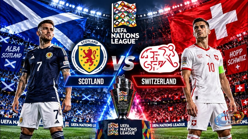Scotland vs Switzerland | UEFA Nations League Highlights | EA FC 26 ⚽🔥