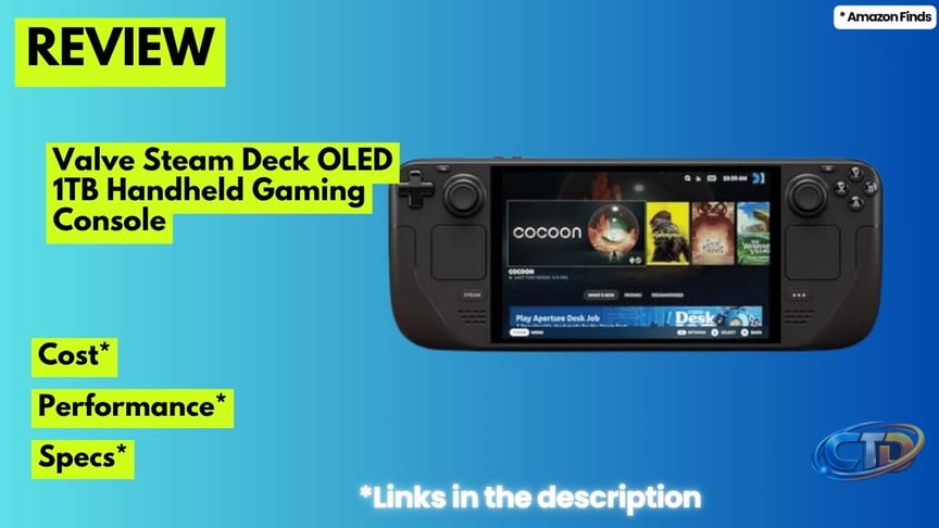 Valve Steam Deck OLED 1TB Review: Is This the Ultimate Handheld Gaming PC?