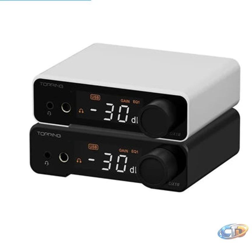 Topping DX1 II USB-C DAC Amp Silver