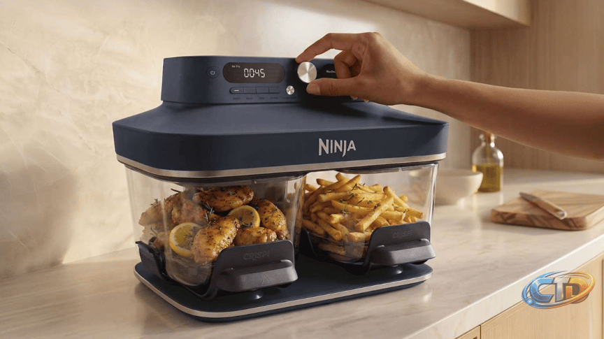 The Ninja Crispi air fryer is now twice as good, with a DualZone model that  can cook two different foods at once | TechRadar
