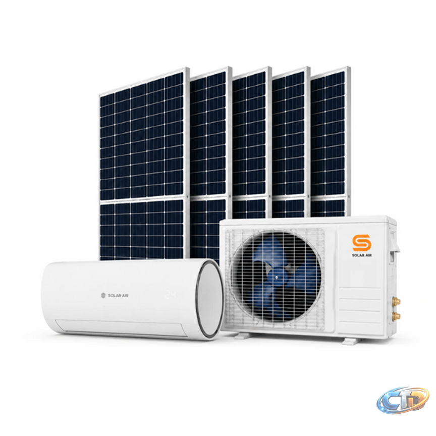 ECOSOLARIS 18K Hybrid Solar Mini Split Solar Panel Kit (1775W) – US Solar  Supplier