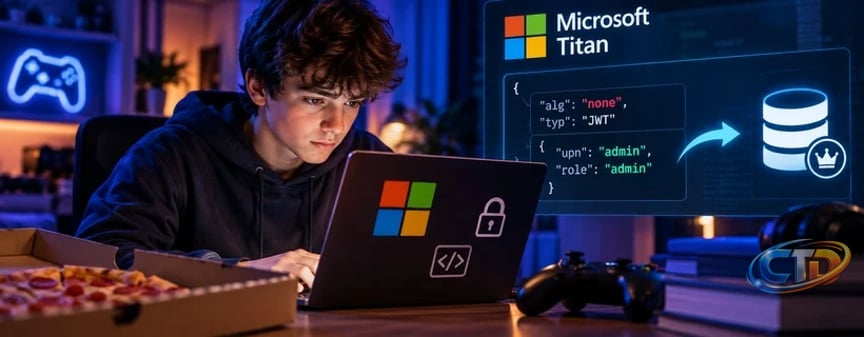 Teen Scores $5K Bounty for JWT Flaw in Microsoft Titan Analytics Service -  Security Boulevard