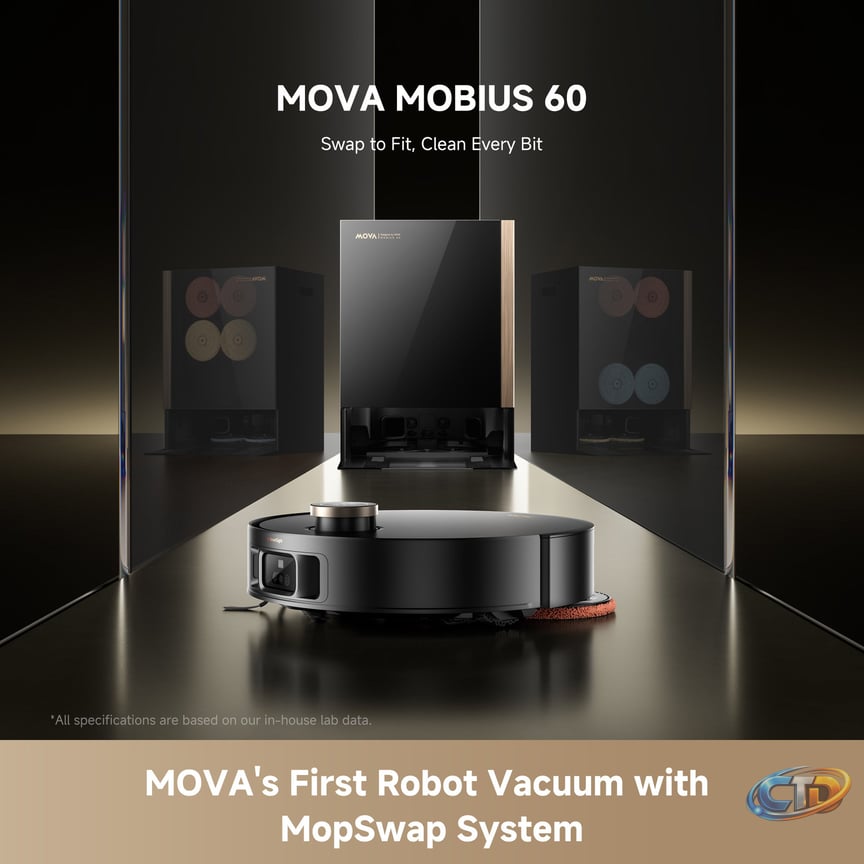 MOVA Mobius 60 Robot Vacuum and Mop
