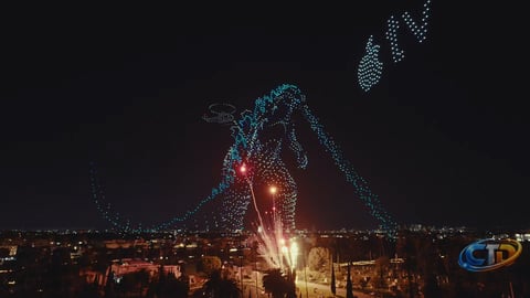 How Apple Used Drones to Promote Monarch: Legacy of Monsters Season 2