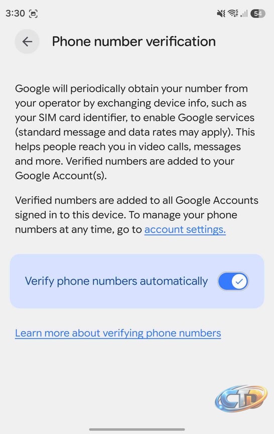 Google is silently linking your phone number across all Google accounts