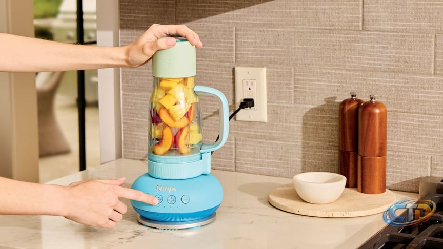Ninja BlendBoss: A Colorful Blender for Smoothies in the UK