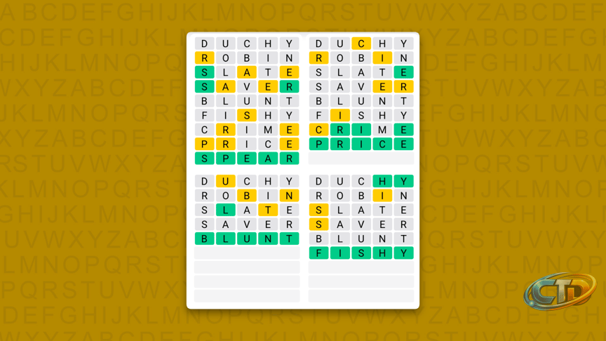 Quordle hints and answers for Wednesday, September 16 (game #1696) |  TechRadar