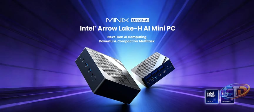 MINIX launches new EU928-AI mini PC with up to 99 TOPS AI performance