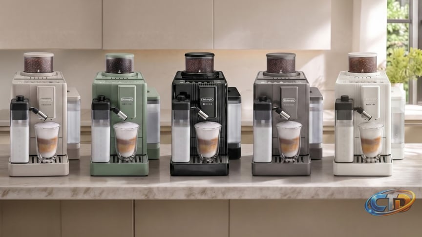 The new De'Longhi Rivelia Start is a super-compact coffee maker with a  10-drink menu — including the cold brew we desperately need for sweltering  summer days | TechRadar