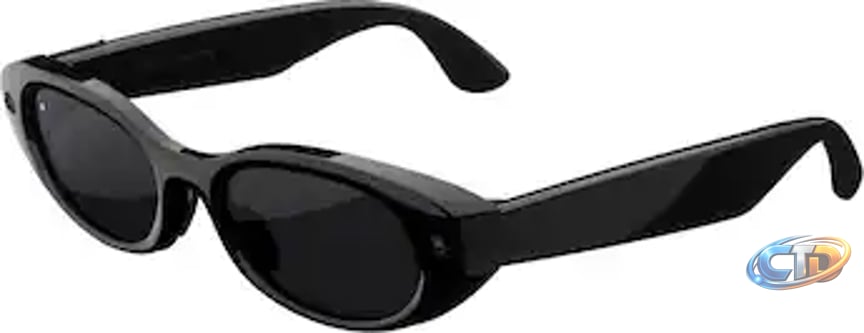 Meta Glasses Unisex Sunglasses Black Size: 48