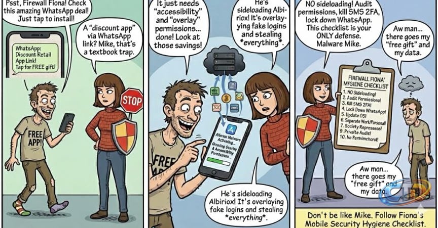 Albiriox Malware: WhatsApp Message to Device Takeover | Daniel Reither,  CCISO, CISSP, CISM, GCIH, CEH posted on the topic | LinkedIn