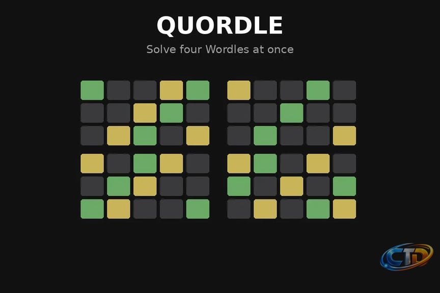 Today's Quordle Hints and Answer for October 9, 2026, #1719