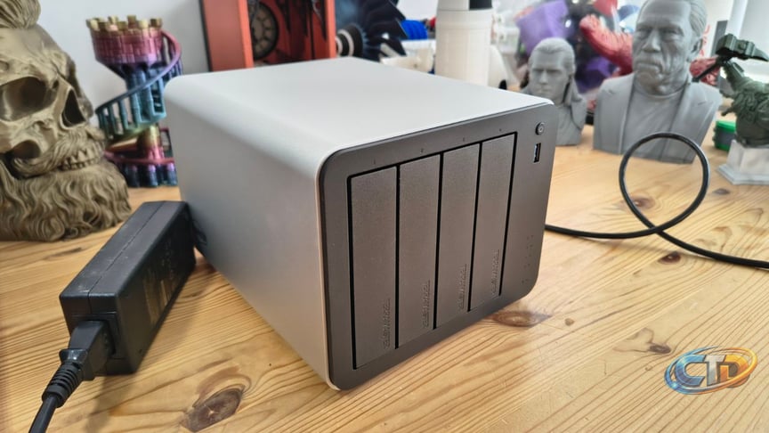 TerraMaster F4-425 Pro NAS Review: 4-Bay 5GbE Storage with AI Features at $680