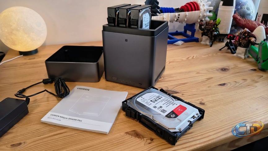 Ugreen NAS DH4300 Plus: Ideal Four-Bay NAS for Home and Small Business Storage