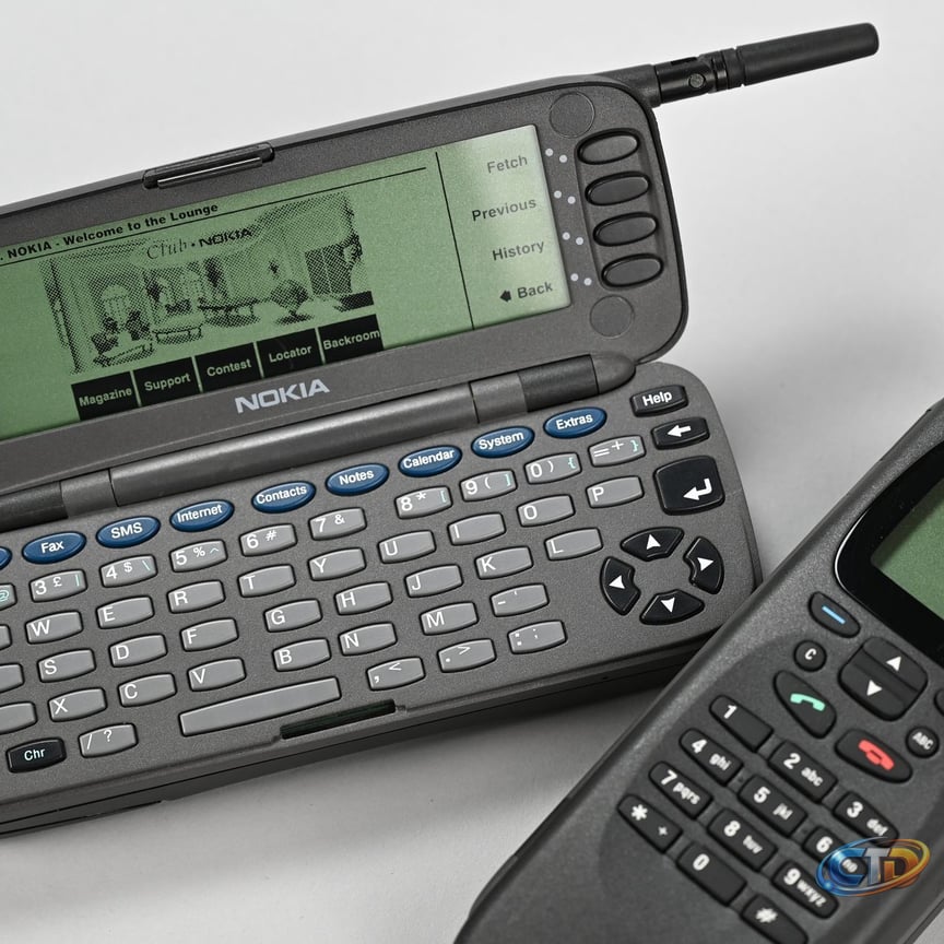Nokia 9000 Communicator: Handy-Klotz aus Finnland: So begann die  Smartphone-Ära