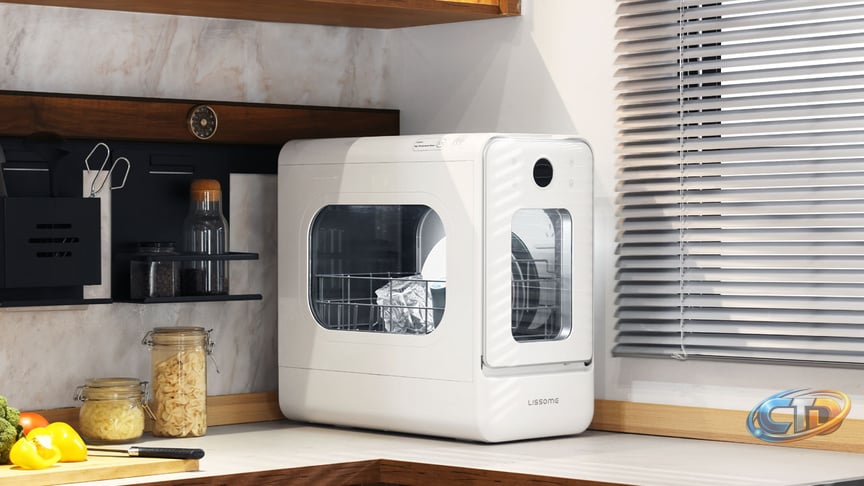 LISSOME R1 Portable Water-Saving Dishwasher for Tiny Homes & RVs