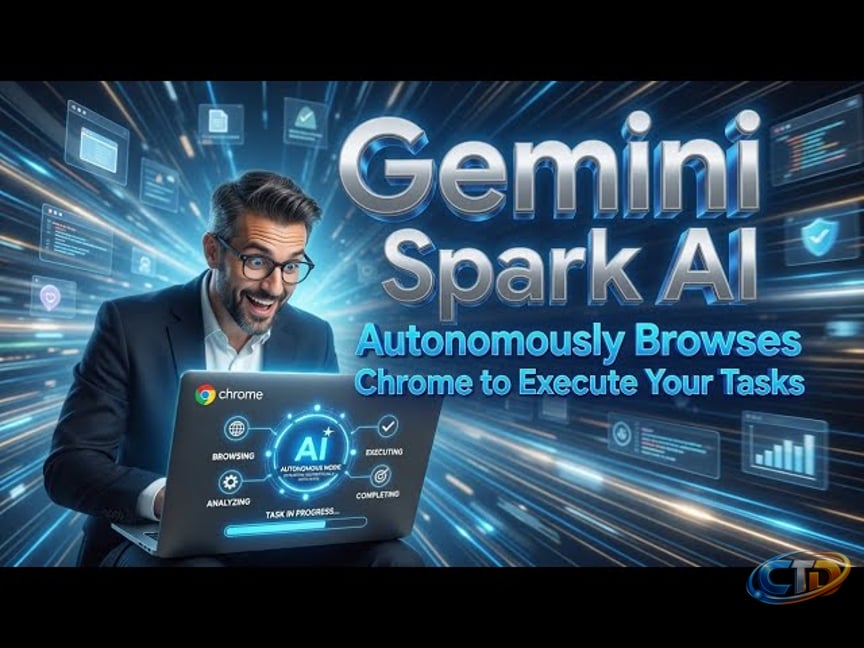 Gemini Spark AI Autonomously Browses Chrome to Execute Your Tasks.