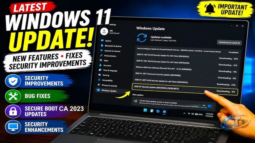 Windows 11 Latest Update: New Features, Security Fixes & Secure Boot Changes