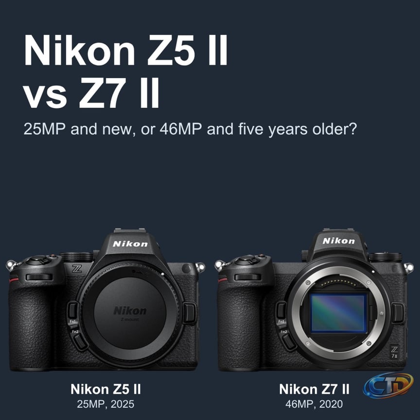 Nikon Z5 II vs Nikon Z7 II: $400 Apart, and the Cheaper One Is Five Years  Newer