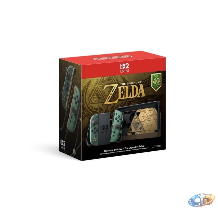 Nintendo Switch 2 The Legend of Zelda 40th Anniversary Edition Console  PRE-ORDER | eBay