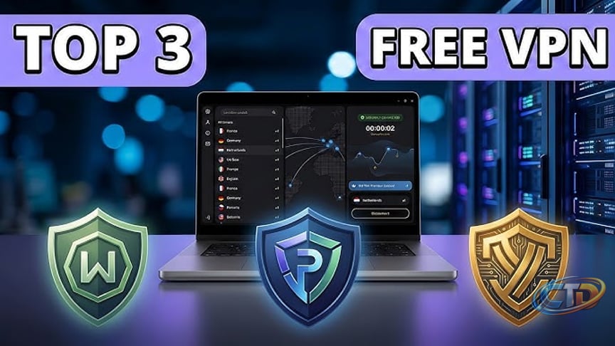 Top 3 Best VPN for PC/Laptop (Free) 2026