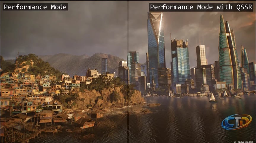 Synth Potato🥔 on X: "Base PS5 just got QSSR, a new upscaling feature for  base consoles only. This delivers sharper visuals using AI upscaling and is  much better than FSR according to
