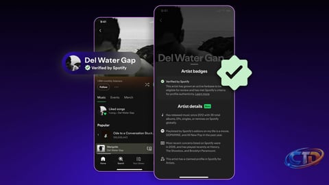 Spotify Verified Badge Helps Identify Real Artists, Not AI