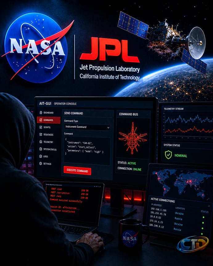 Falhas em software da NASA permitem enviar comandos a sistemas de  espaçonaves sem autenticação