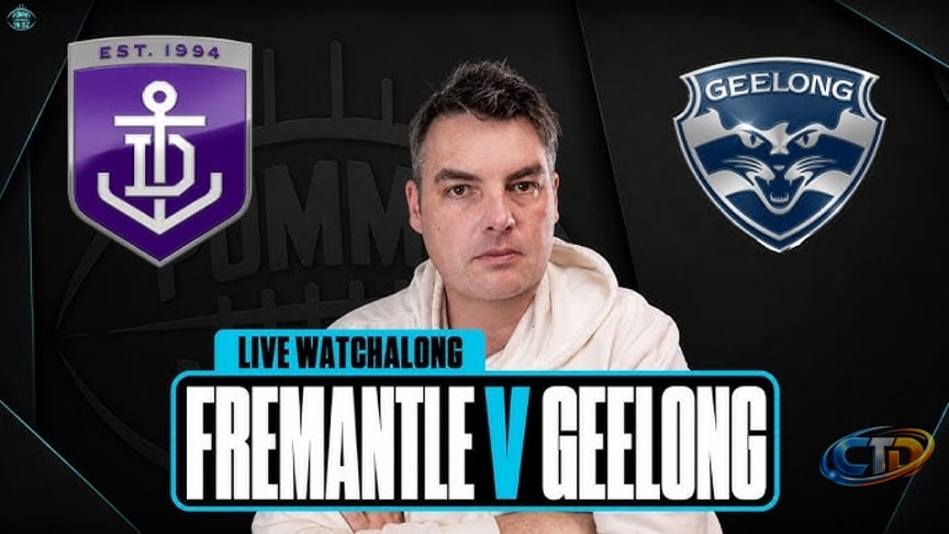 Fremantle v Geelong LIVE Watchalong | AFL Finals 2026 Semi-Final