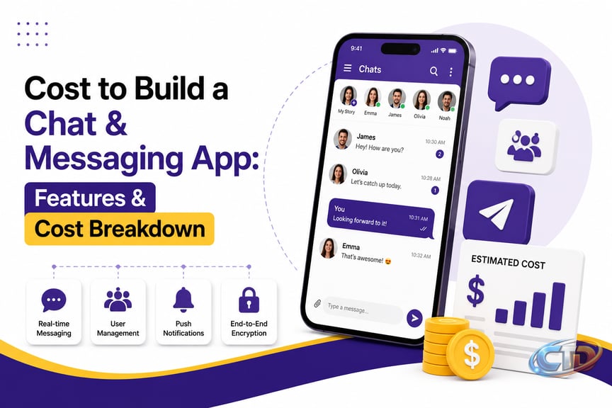 Cost to Build a Chat & Messaging App in 2026: Features & Cost Breakdown