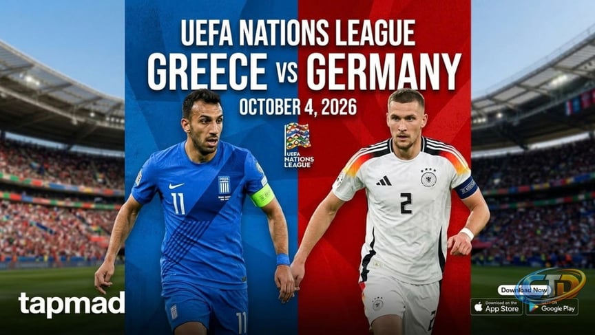 Greece vs Germany Preview: Nations League 2026 Clash | tapmad