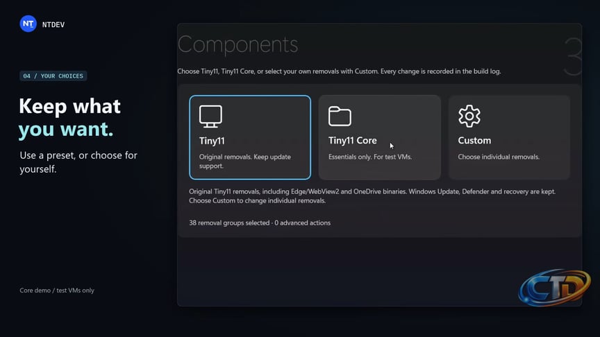 Fed up of Windows 11 bloat? New Tiny11 Builder makes it easier than ever to  declutter Microsoft's OS | TechRadar