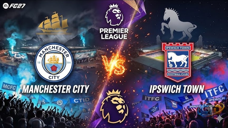 Manchester City vs Ipswich Town Full Match Highlights | Premier League  26/27 | FC 27