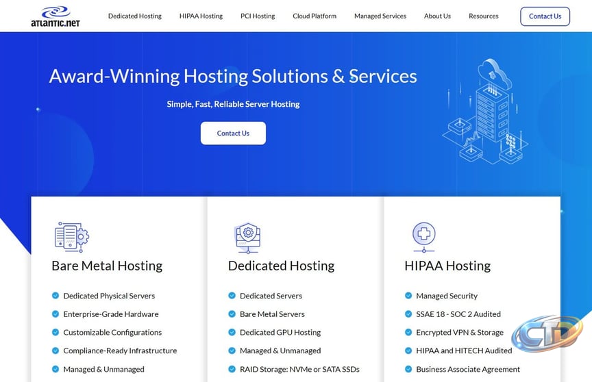 Comprehensive Review of Atlantic.net Hosting Services