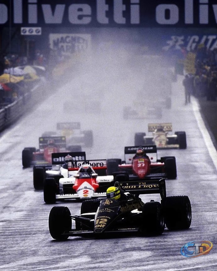 Formula One History on X: "1985: The Race of Champions #OnThisDay 15  September, Lotus driver Ayrton Senna won the 1985 Belgian Grand Prix, with  the next four positions occupied by former or
