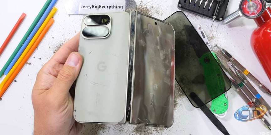 Pixel 11 Pro Fold bend test shows improvement, barely [Video]