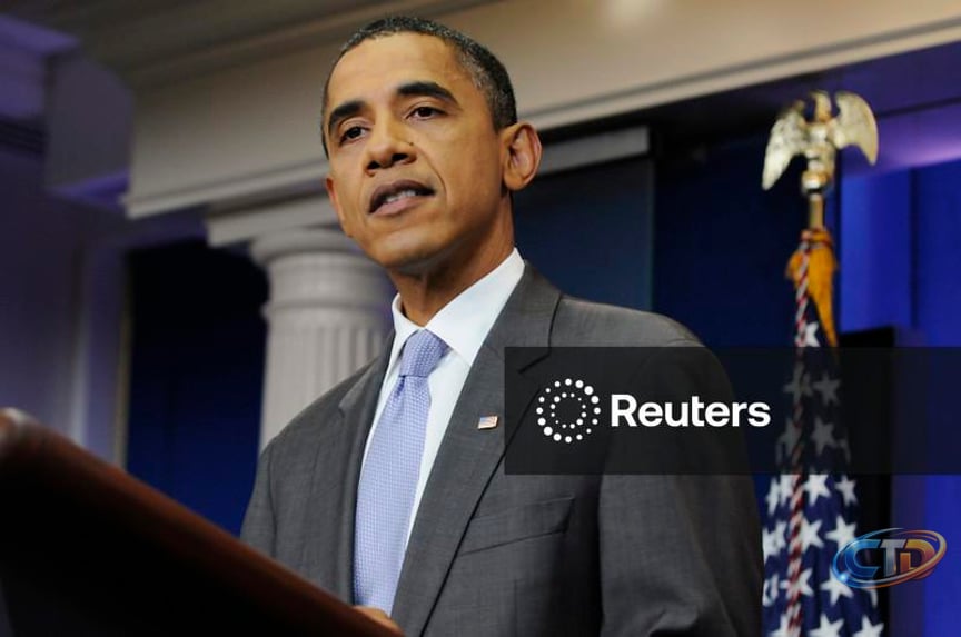 Licensable picture: US President Obama delivers a statement at the White  House in Washington | Reuters Connect
