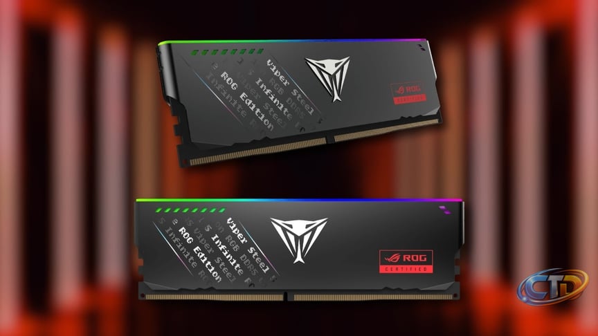 Patriot's VIPER x ROG collaboration is here with the new Viper Steel 5  Infinite DDR5 memory